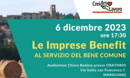 Le imprese benefit al servizio del Bene comune. Convegno domani, 6 dicembre, con Stefano Zamagni